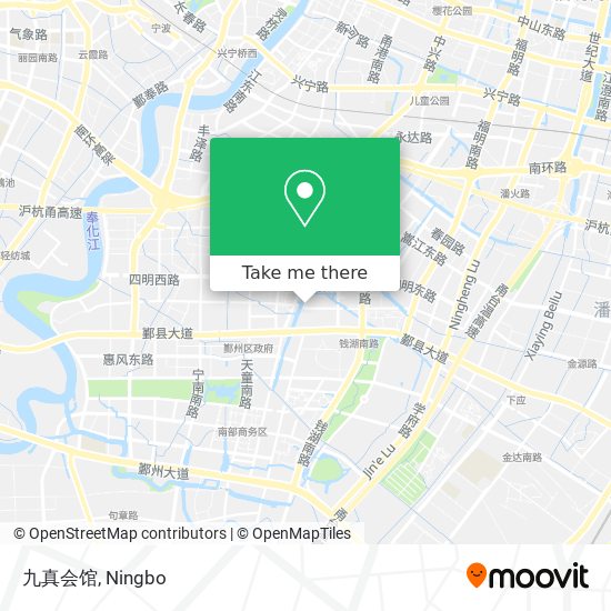 九真会馆 map