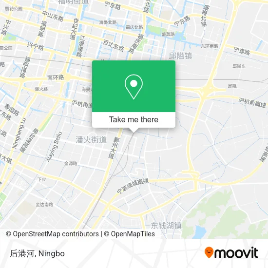 后港河 map