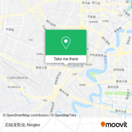 启福龙鞋业 map