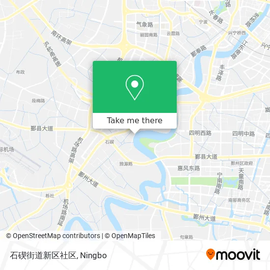 石碶街道新区社区 map
