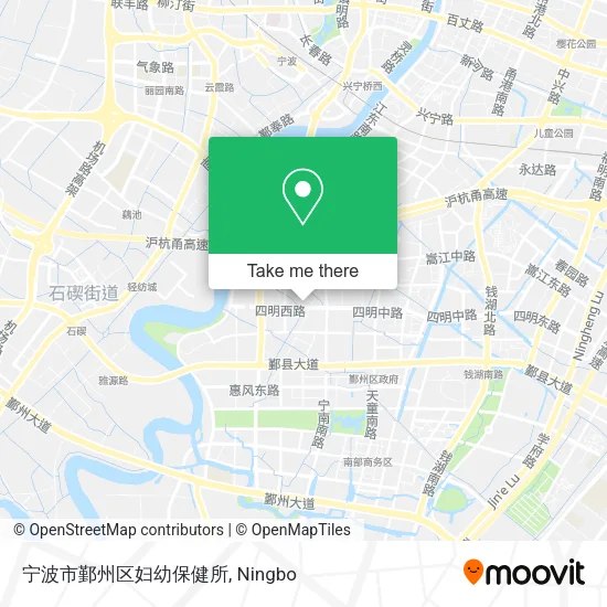 宁波市鄞州区妇幼保健所 map
