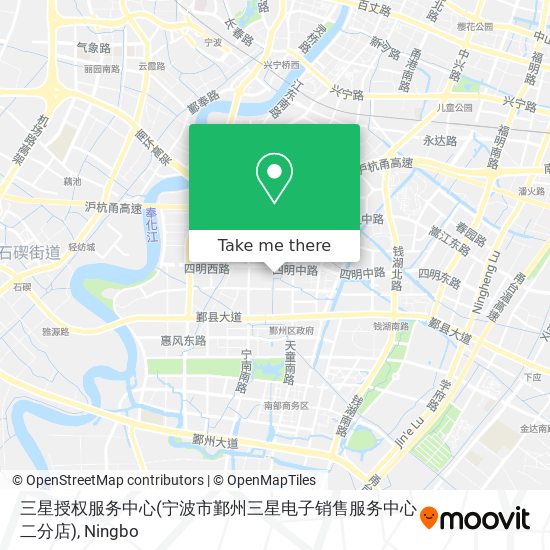 三星授权服务中心(宁波市鄞州三星电子销售服务中心二分店) map