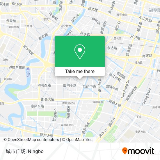 城市广场 map