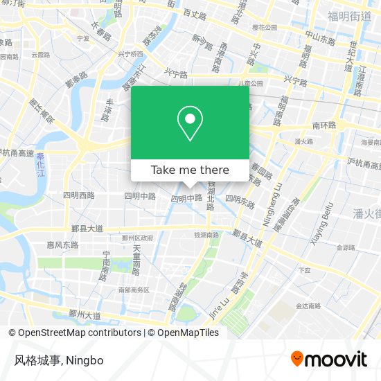 风格城事 map