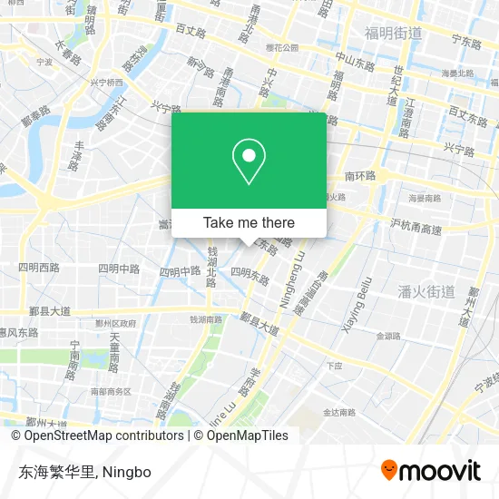 东海繁华里 map