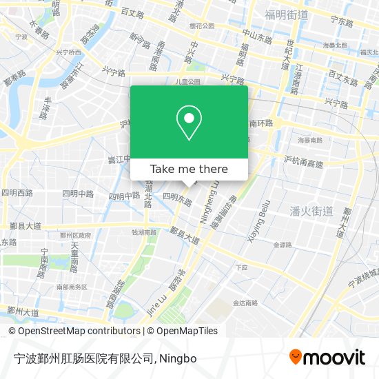 宁波鄞州肛肠医院有限公司 map