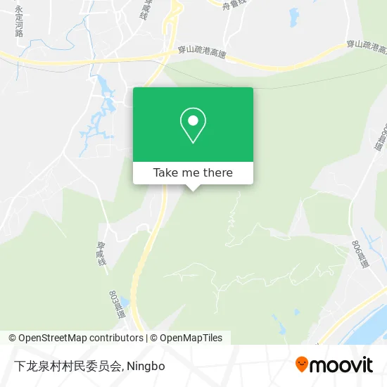 下龙泉村村民委员会 map