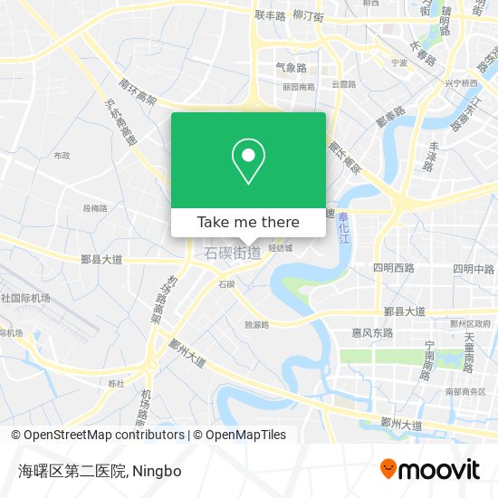 海曙区第二医院 map