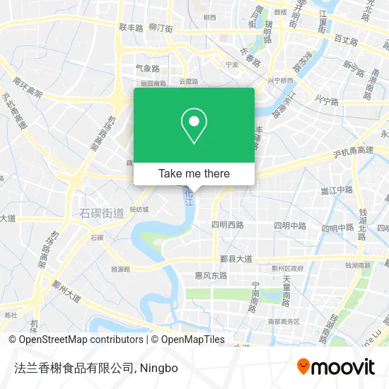 法兰香榭食品有限公司 map