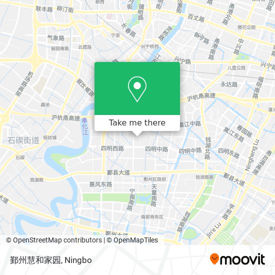 鄞州慧和家园 map