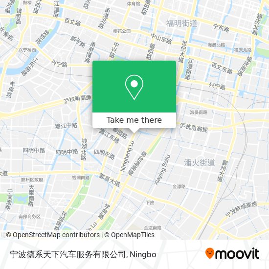 宁波德系天下汽车服务有限公司 map