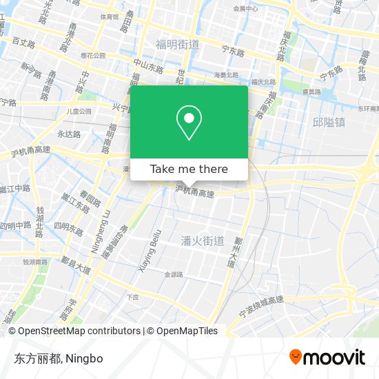 东方丽都 map