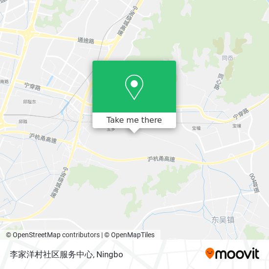 李家洋村社区服务中心 map
