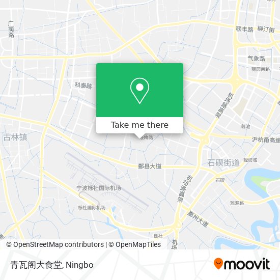 青瓦阁大食堂 map