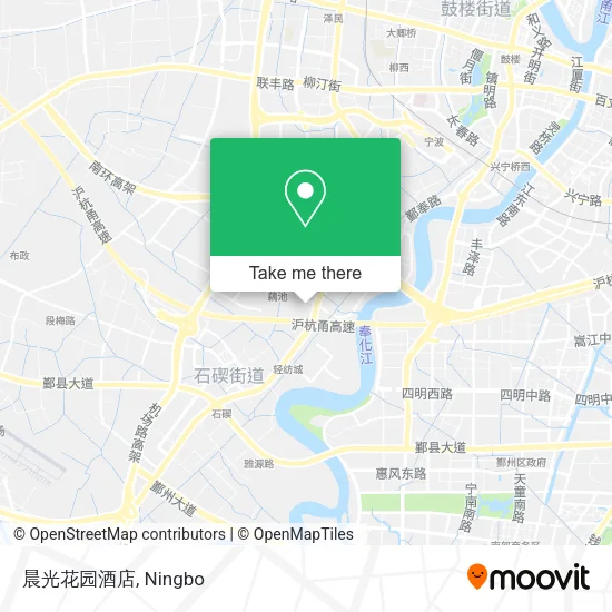 晨光花园酒店 map