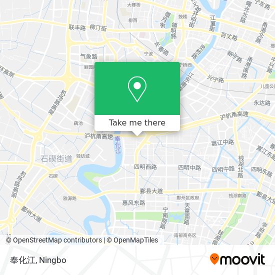 奉化江 map