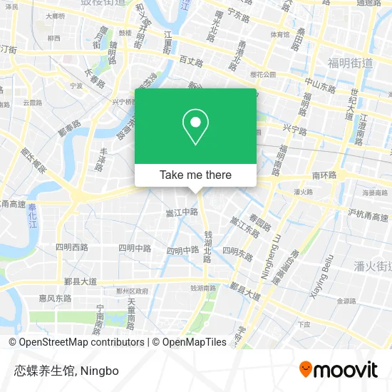 恋蝶养生馆 map