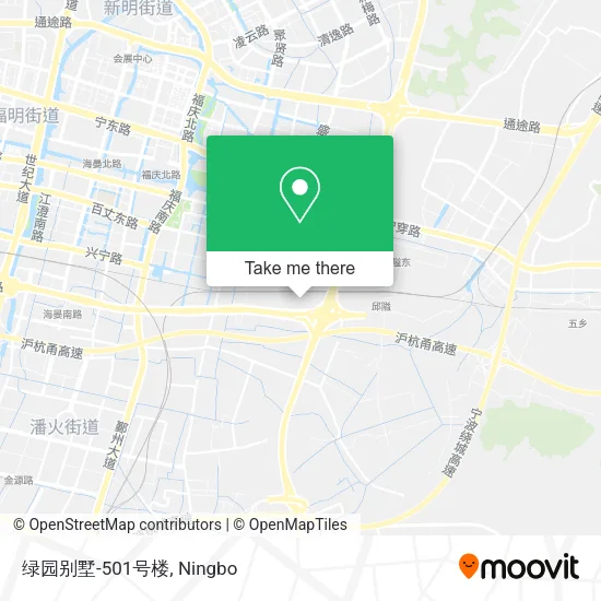 绿园别墅-501号楼 map