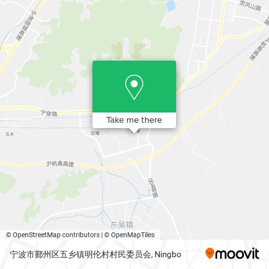 宁波市鄞州区五乡镇明伦村村民委员会 map