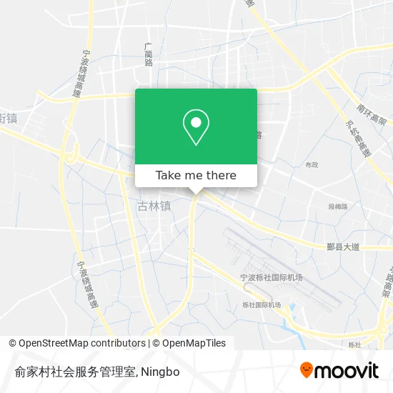 俞家村社会服务管理室 map