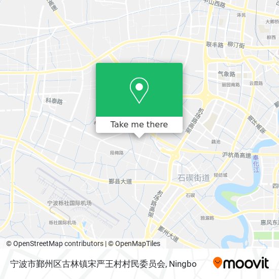 宁波市鄞州区古林镇宋严王村村民委员会 map