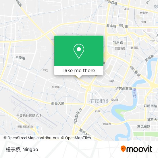 槎亭桥 map