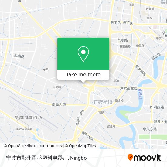 宁波市鄞州甬盛塑料电器厂 map