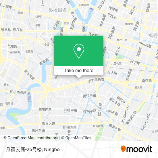舟宿云庭-25号楼 map
