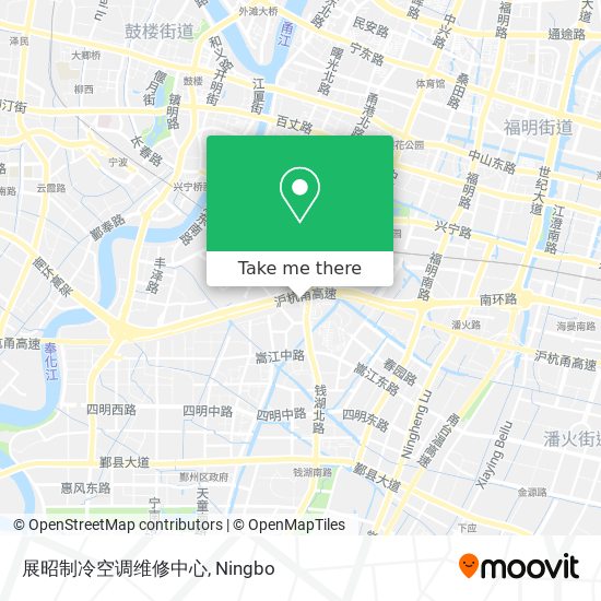 展昭制冷空调维修中心 map