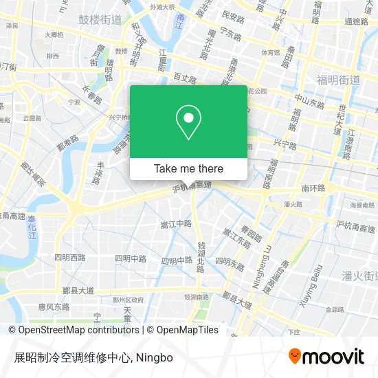 展昭制冷空调维修中心 map