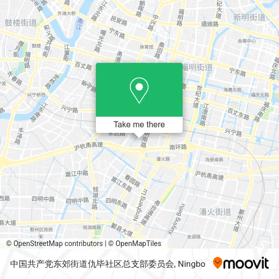 中国共产党东郊街道仇毕社区总支部委员会 map