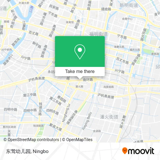 东莺幼儿园 map