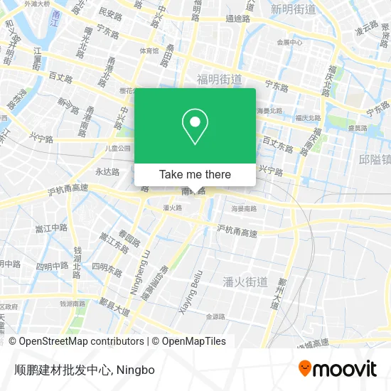 顺鹏建材批发中心 map