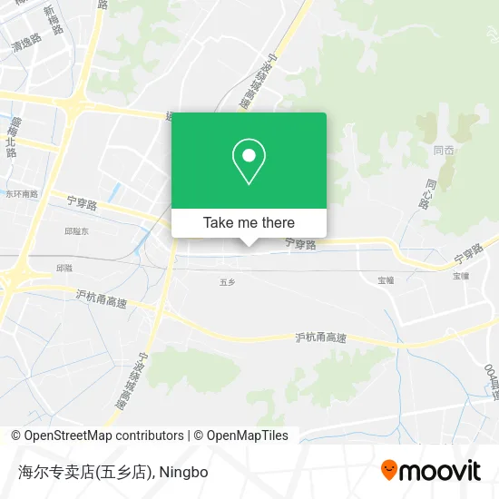 海尔专卖店(五乡店) map