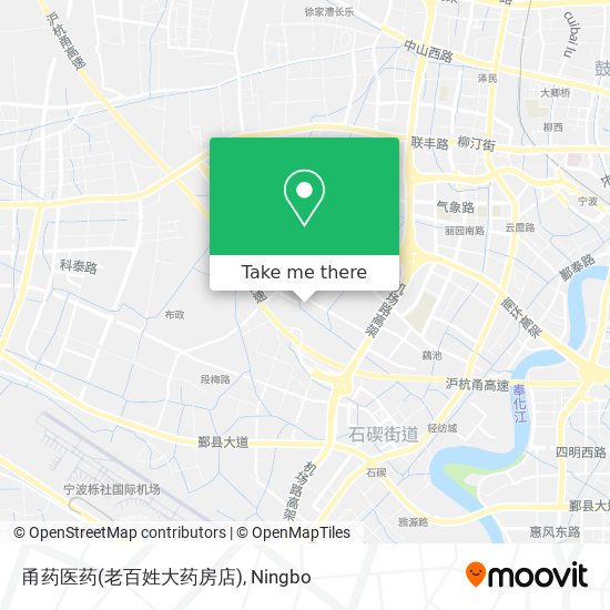 甬药医药(老百姓大药房店) map