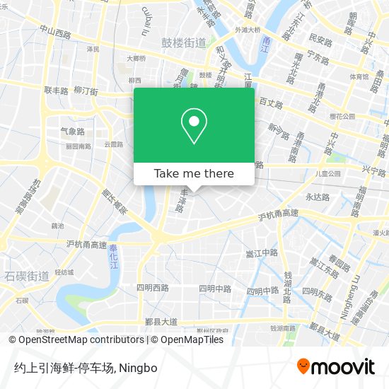 约上引海鲜-停车场 map