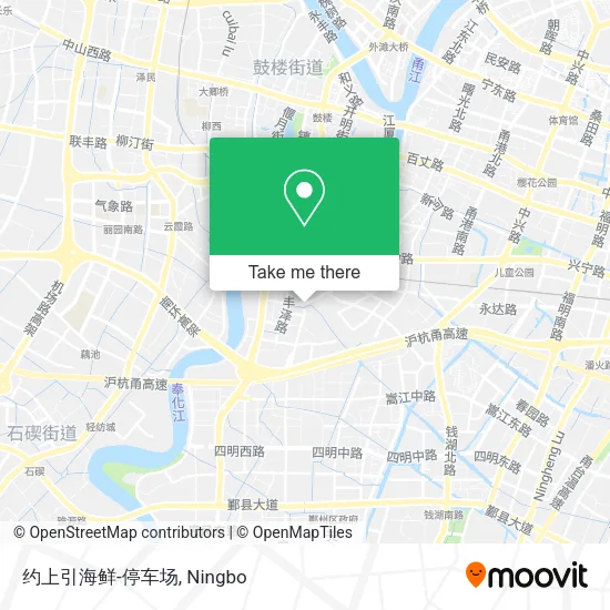 约上引海鲜-停车场 map