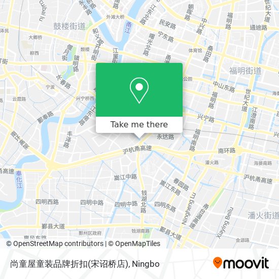 尚童屋童装品牌折扣(宋诏桥店) map
