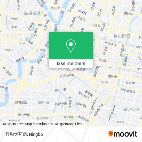 容和大药房 map