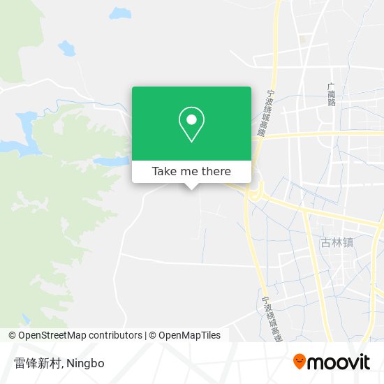 雷锋新村 map