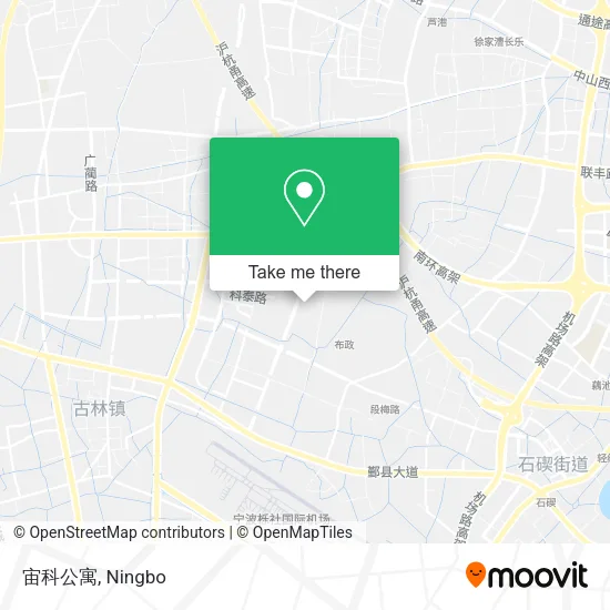 宙科公寓 map