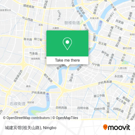 城建宾馆(祖关山路) map