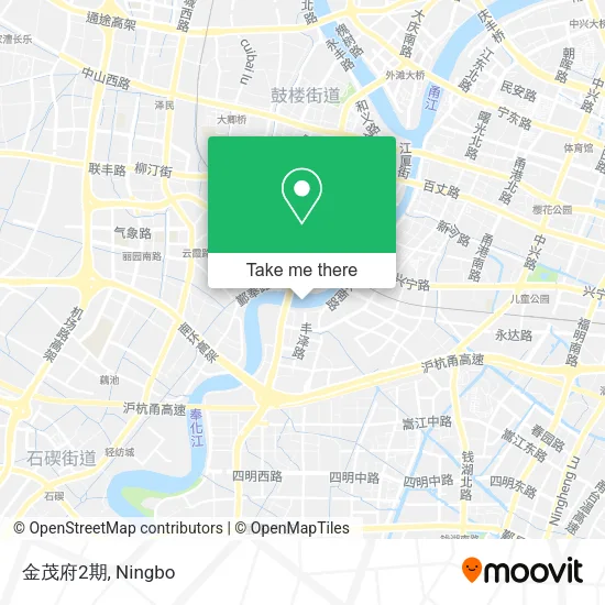 金茂府2期 map