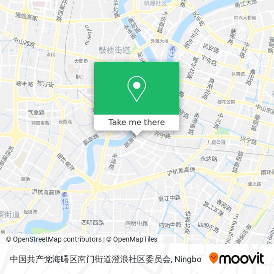 中国共产党海曙区南门街道澄浪社区委员会 map