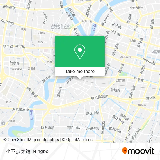 小不点菜馆 map