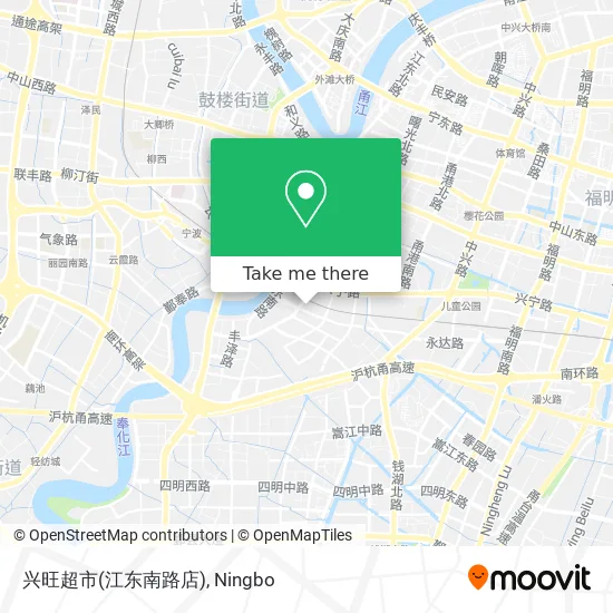 兴旺超市(江东南路店) map