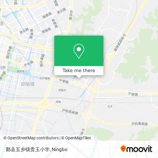 鄞县五乡镇贵玉小学 map