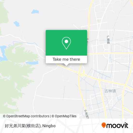 好兄弟川菜(横街店) map