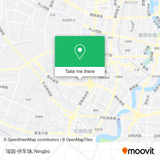 瑞园-停车场 map