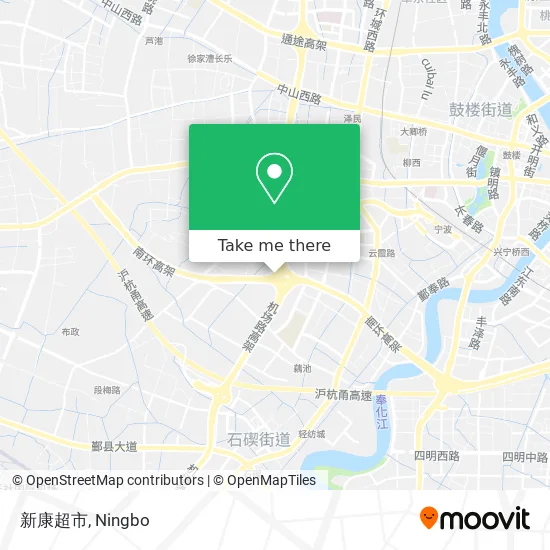 新康超市 map